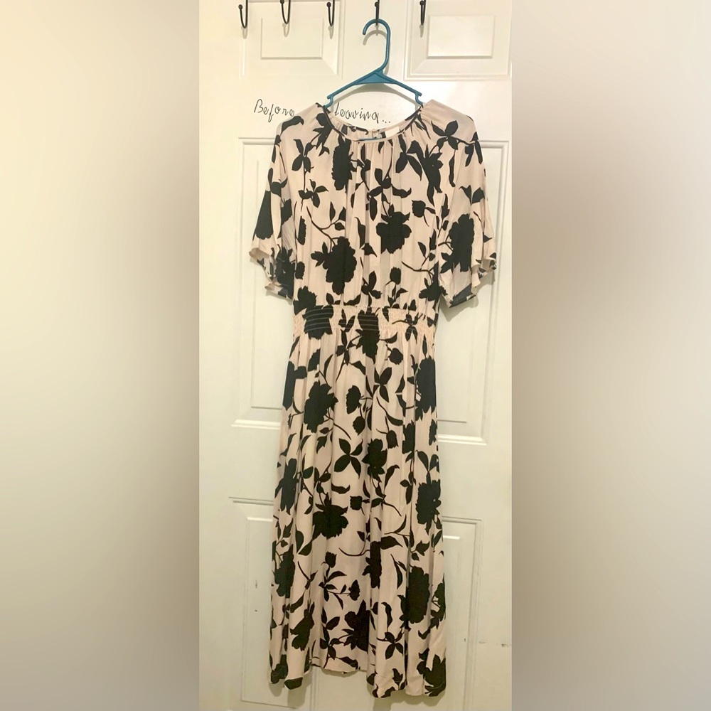 Black and white dress from h&m.